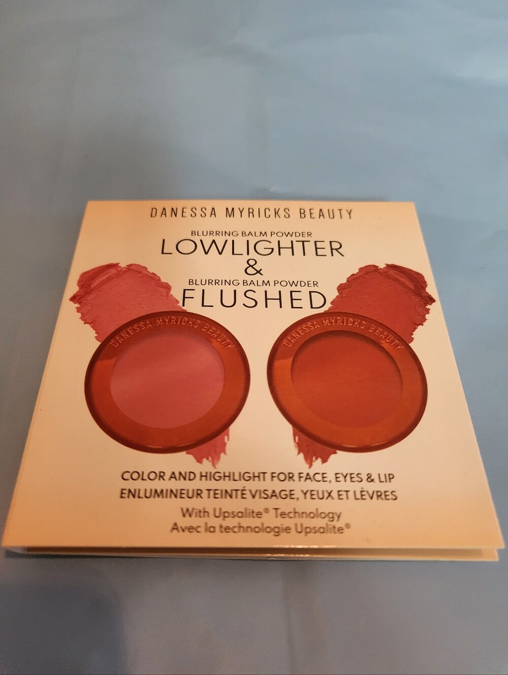 Danessa Myricks Beauty Lowlighter & Flushed Blurring Balm Powder - Pink & Coral